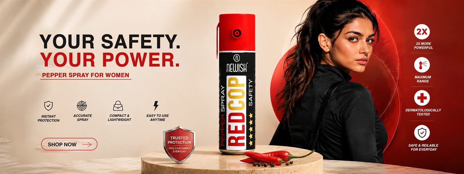 Newish REDCOP pepper spray — Stay Safe. Stay Confident.