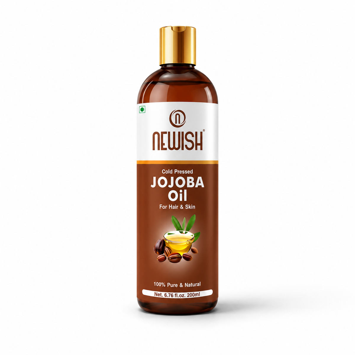 Newish Cold Pressed Jojoba Oil for Hair & Skin