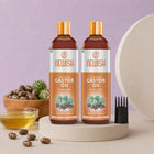 Newish Cold Pressed Castor Oil for Hair, Skin & Scalp – Pack of 2