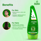 Newish Pure Aloe Vera Gel for Face, Hair & Skin