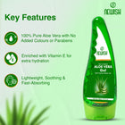 Newish Pure Aloe Vera Gel for Face, Hair & Skin