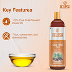Newish Cold Pressed Castor Oil for Hair, Skin & Scalp