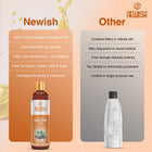 Newish Cold Pressed Castor Oil for Hair, Skin & Scalp – Pack of 2