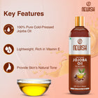 Newish Cold Pressed Jojoba Oil for Hair & Skin