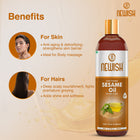 Newish Cold Pressed Sesame Oil for Hair and Body care