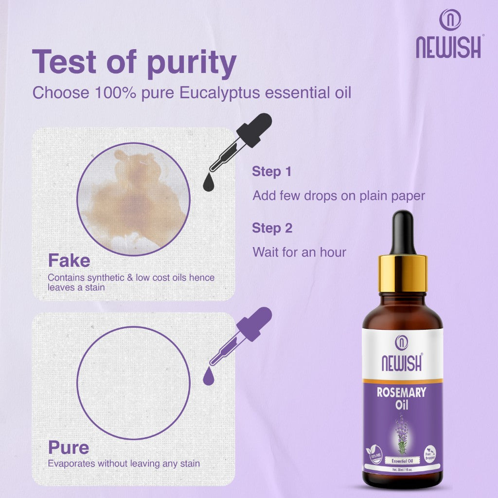 Newish Rosemary Essential Oil 30ml — Test of purity