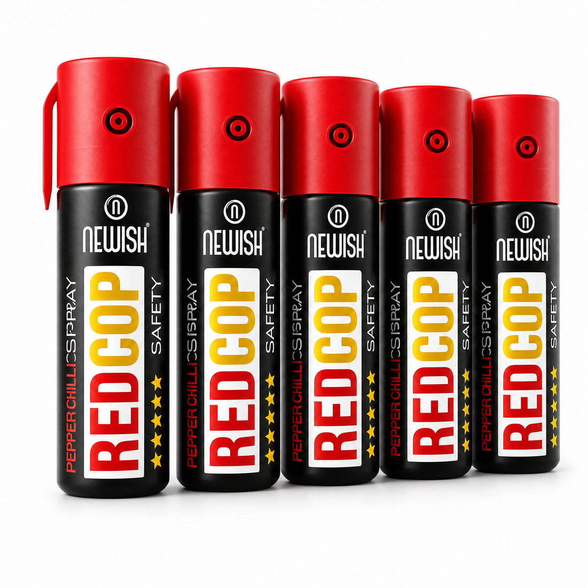 Newish Pepper Spray for Personal Safety & Self Defence – Pack of 5